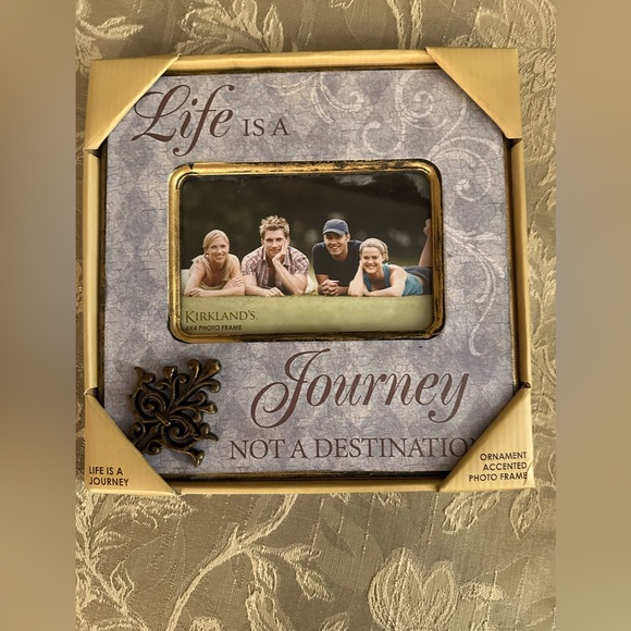 Kirklands Photo Frame- Life is a Journey not a Destination - Picture 3 of 10